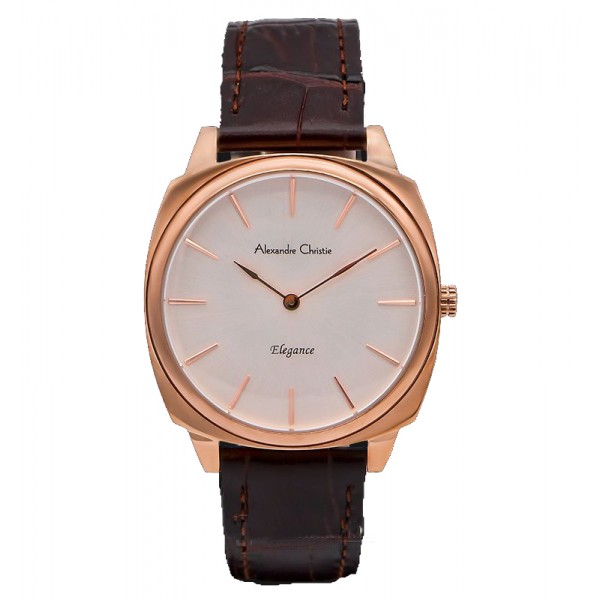 Alexandre Christie AC 8483 Rosegold White Man